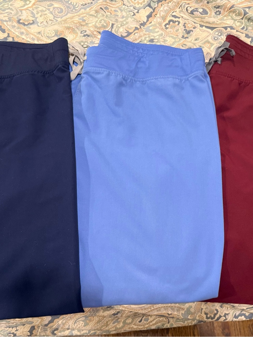 Figs- Navy Blue- Technical Collection Livingston scrub pant